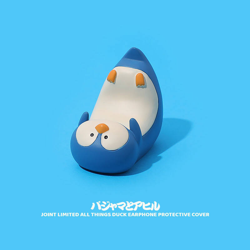 Creative lazy mobile phone holder net celebrity cute desktop bedside stand portable cartoon penguin stand