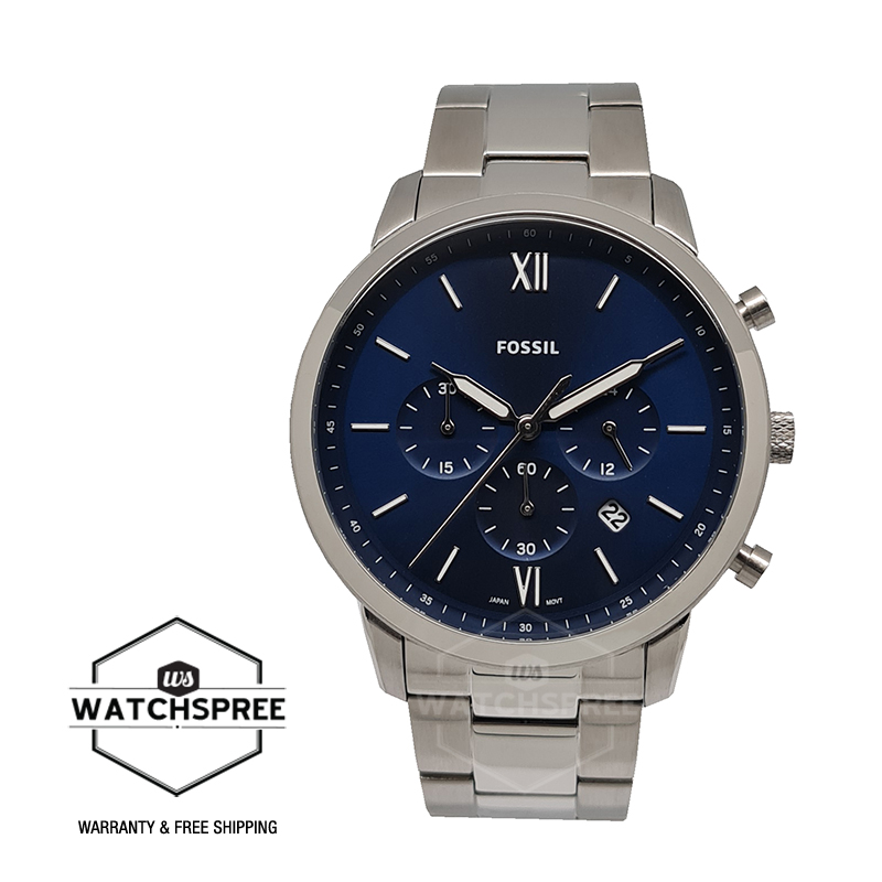 [Watchspree] Fossil Men's Neutra Chronograph Stainless Steel Watch FS5792