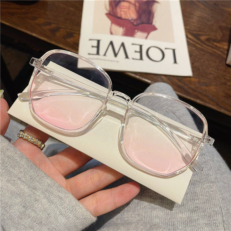 cabecade new blush glasses black frame large frame women's sunglasses